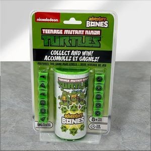 BRAND NEW Nickelodeon Teenage Mutant‎ Ninja Turtles Adventure Bones Dice Game